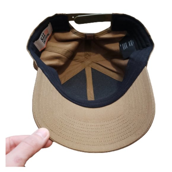 5.11 Tactical Always Be Ready Baseball Cap Hat Tan One Size OS Military Outdoor - Picture 7 of 9